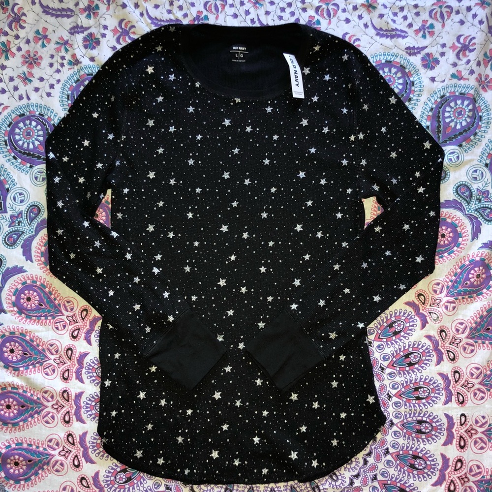 Celestial pajama top